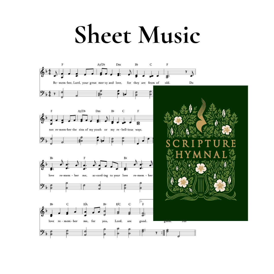 Be Still and Know - Sheet Music – Scripture Hymnal